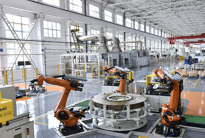 發(fā)電裝備行業(yè)首個(gè)定子沖片“無人車間”在四川德陽建成投產(chǎn)