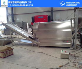 怪味豆食品級滾筒調(diào)味機哪里賣 諸城國邦機械